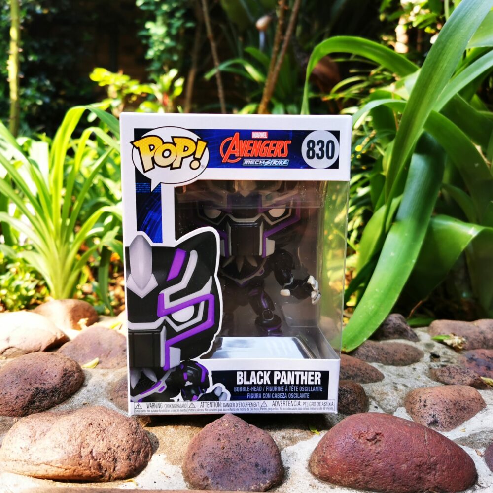 Funko Pop Marvel Mech Strike Black Panther Front