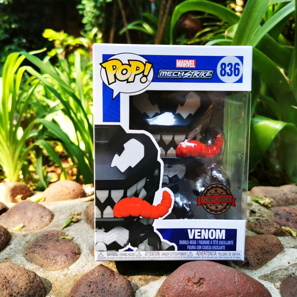 Funko Pop Marvel Mech Strike Venom Front