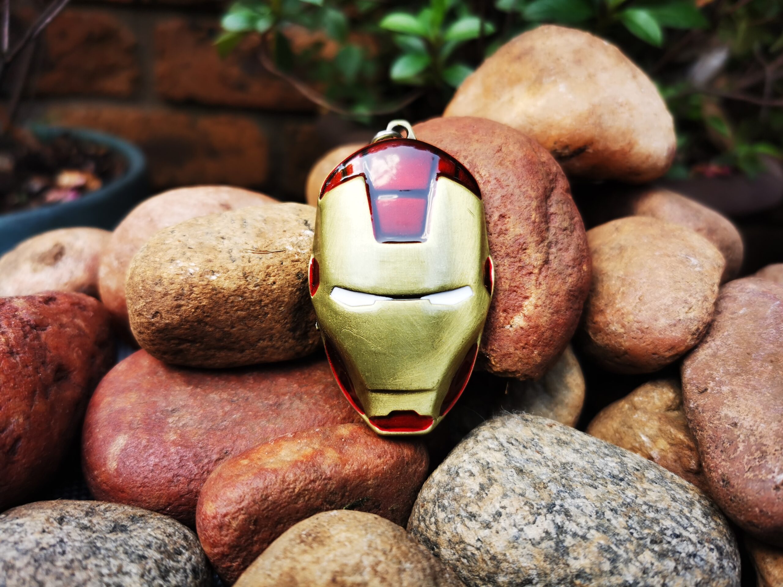 Keychain Ironman mask Keychain Ironman mask
